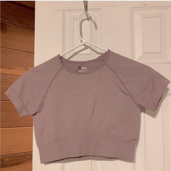 Mauve pink matching work out set - Picture 3 of 5